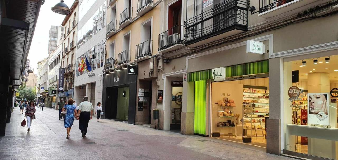 Apartamento Natura Centrico Ascensor Cocina Wifi Zaragoza Buitenkant foto